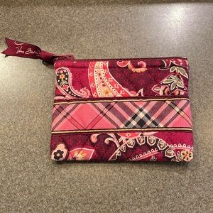 Vera Bradley coin purse zippered pouch